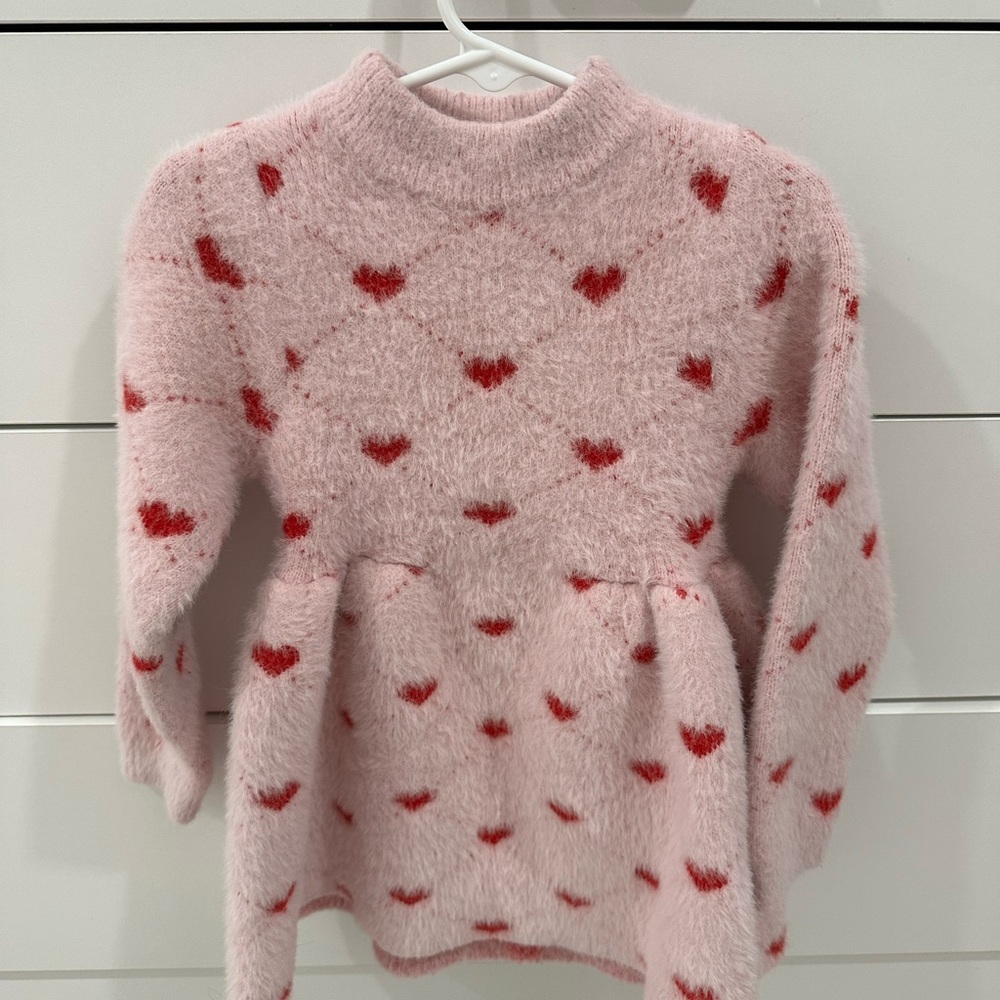 Lola and The Boys Heart Dress Size 5-6